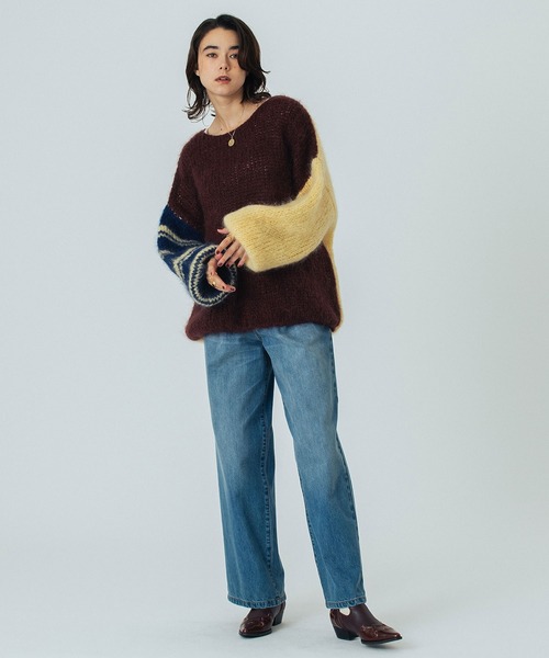 ROSE BUD（ローズバッド）の「(mici)CHUNKY SWEATER（ニット/セーター