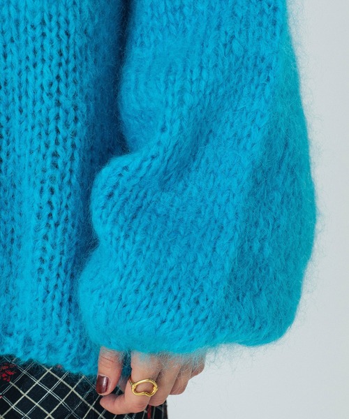 ROSE BUD(ローズバッド)の「(mici)CHUNKY SWEATER(ニット/セーター・レディース・ピンク/ブルー/ブラウン・ONE SIZE)」の15枚目の写真