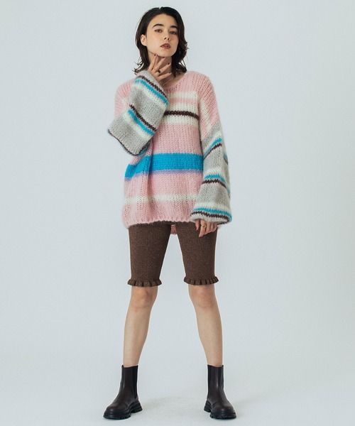mici)CHUNKY SWEATER（ニット/セーター）｜ROSE BUD（ローズバッド）の