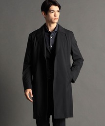 メンズのチェスターコート（ブルー・ネイビー/青色系）ファッション