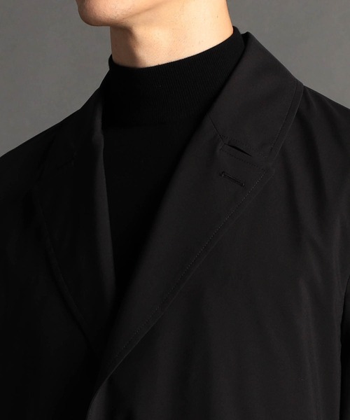 MONSIEUR NICOLE(ムッシュニコル)の「【ex/tra】Olmetex チェスターコート(チェスターコート・メンズ・ネイビー/ベージュ/ブラック・MEDIUM/LARGE/X-LARGE)」の9枚目の写真