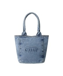 EMIS | LOGO EMBOSSED DENIM TOTE BAG(トートバッグ)