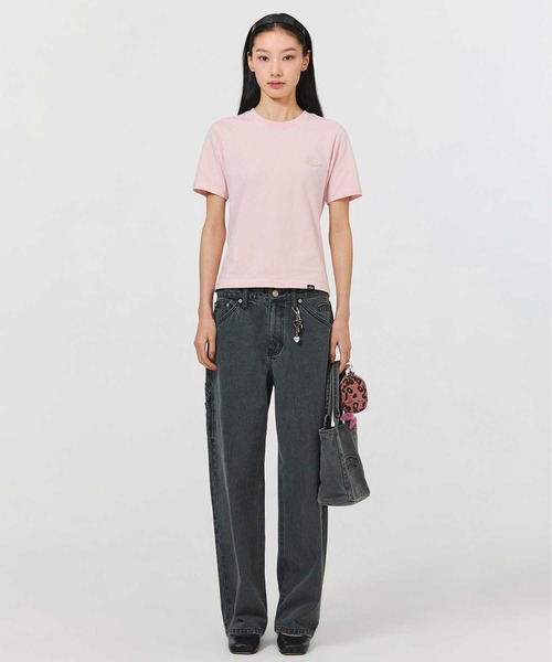 EMIS（イミス）の「LOGO EMBOSSED DENIM TOTE BAG（トートバッグ・レディース・グレー/ブルー・FREE）」の3枚目の写真