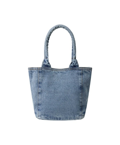 EMIS（イミス）の「LOGO EMBOSSED DENIM TOTE BAG（トートバッグ・レディース・グレー/ブルー・FREE）」の14枚目の写真