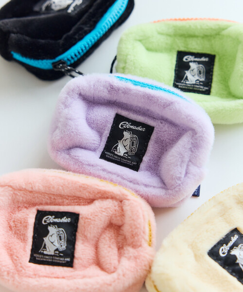 COBMASTER(コブマスター)の「Cobmaster/コブマスター 別注Fluffy square pouch S(ポーチ・メンズ・ブラック/ピンク/グリーン/ラベンダー/ベージュ・ONE SIZE)」の16枚目の写真