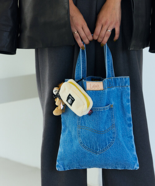 COBMASTER(コブマスター)の「Cobmaster/コブマスター 別注Fluffy square pouch S(ポーチ・メンズ・ブラック/ピンク/グリーン/ラベンダー/ベージュ・ONE SIZE)」の22枚目の写真