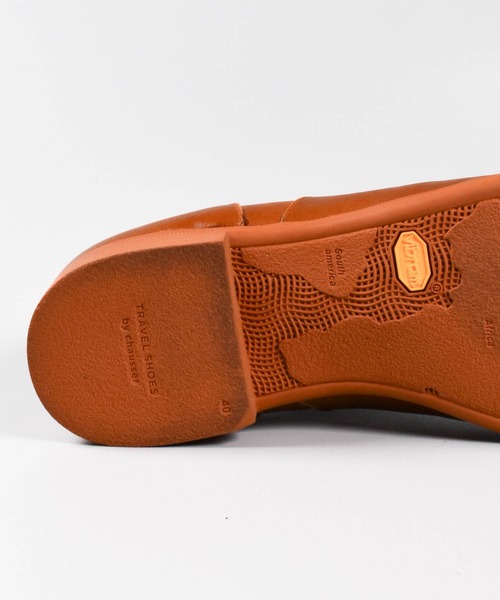 chausser（ショセ）の「【KS】【TRAVEL SHOES by chausser/トラベルシューズバイショセ】レースアップタイプ レザー シューズ（ドレスシューズ・メンズ・ホワイト/ブラウン・44/40）」の11枚目の写真