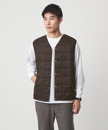 TAION（タイオン）の「＜TAION＞Vネック ボタン ベスト（ダウンベスト）」