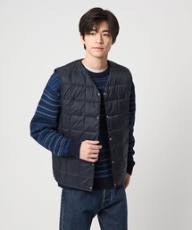 TAION（タイオン）の「＜TAION＞Vネック ボタン ベスト（ダウンベスト）」