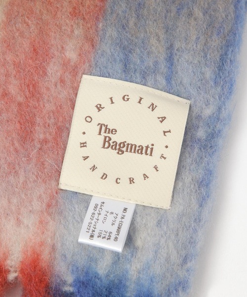 A part by(アパートバイ)の「【セレクト】THE BAGMATI_チェックマフラー(マフラー・レディース・ブルー/グリーン・FREE)」の15枚目の写真