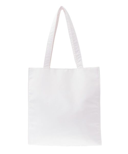 Maison de FLEUR（メゾンドフルール）の「コットンフリルスクエアトート（トートバッグ・レディース・ブラック/ピンク・FREE）」の13枚目の写真