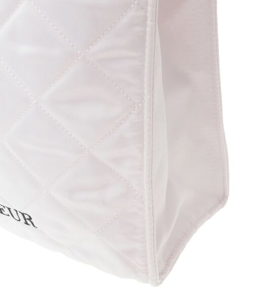 Maison de FLEUR（メゾンドフルール）の「コットンフリルスクエアトート（トートバッグ・レディース・ブラック/ピンク・FREE）」の17枚目の写真