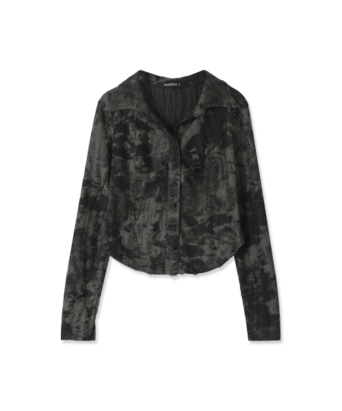 AVANDRESS(アバンドレス )の「CONG ダーククラウド ロングシャツ ブラック(シャツ/ブラウス・レディース・ブラック・SMALL/MEDIUM)」の3枚目の写真