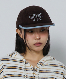 CHICKS（チックス）の「ツートンフリースキャンプキャップダークブラウン（キャップ）」