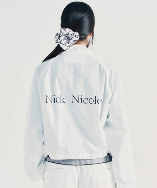 NICK&NICOLE(ニックアンドニコール)の「UTILITY GROOVY COATING JUMPER_IVORY(ナイロンジャケット・レディース・その他・FREE)」の1枚目の写真