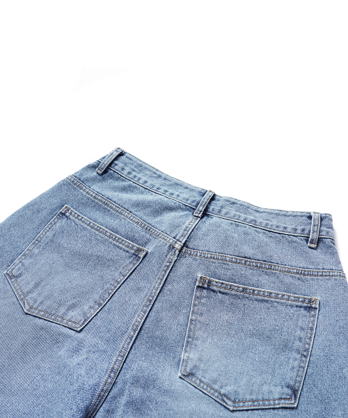GAKKAI UNIONS(ガッカイユニオンズ)の「デニムバミューダパンツライトインディゴ(その他パンツ・レディース・その他・MEDIUM/LARGE/SMALL)」の6枚目の写真