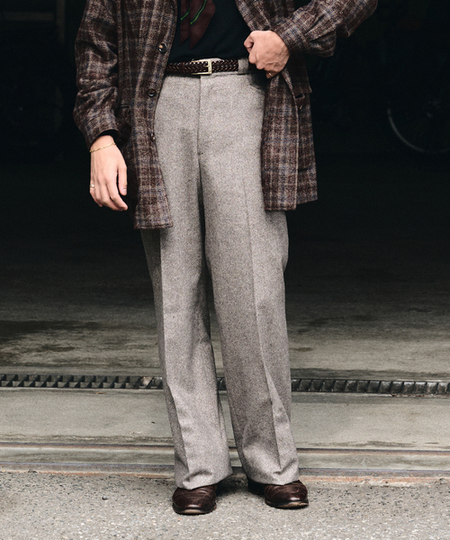 Fumiya Hirano(フミヤヒラノ) 別注 Bloomsbury Flare トラウザー