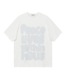 BAUF（バウフ）の「Peace House T-Shirt [White]（Tシャツ/カットソー）」
