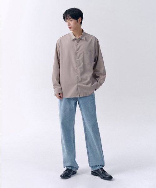 MUSINSA STANDARD（ムシンサスタンダード）の「レギュラーフィットデニムパンツ [スカイブルー]（デニムパンツ・メンズ・その他・40/38/42/36/34/32/30/31/33/26/27/28/29）」の3枚目の写真