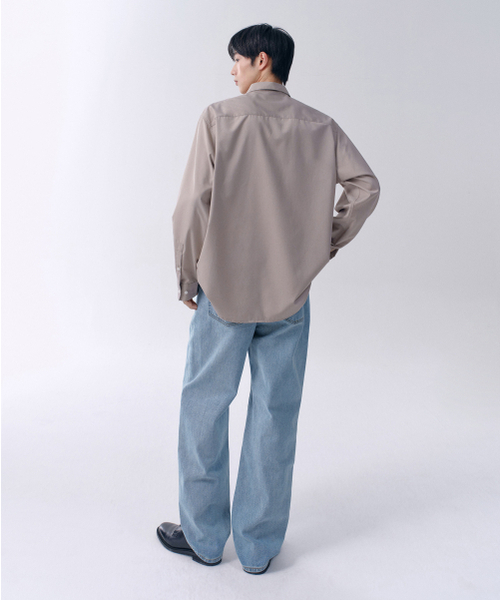 MUSINSA STANDARD（ムシンサスタンダード）の「レギュラーフィットデニムパンツ [スカイブルー]（デニムパンツ・メンズ・その他・40/38/42/36/34/32/30/31/33/26/27/28/29）」の4枚目の写真