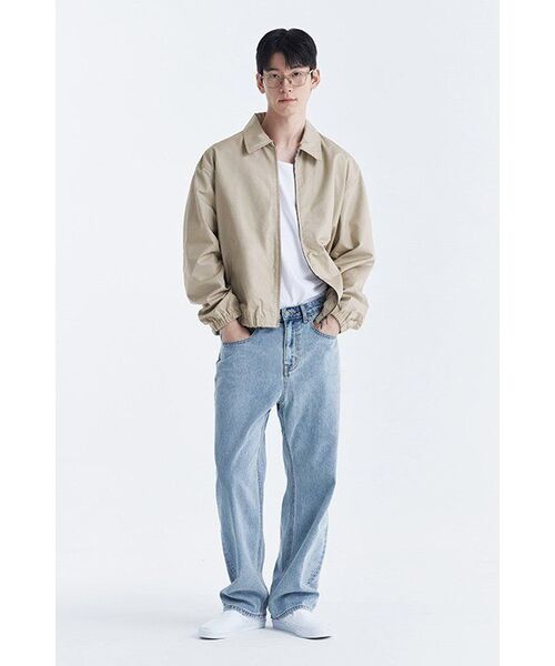 MUSINSA STANDARD（ムシンサスタンダード）の「レギュラーフィットデニムパンツ [スカイブルー]（デニムパンツ・メンズ・その他・40/38/42/36/34/32/30/31/33/26/27/28/29）」の11枚目の写真