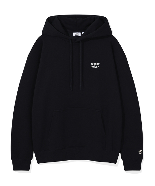 Wacky WiLLy(ワッキーウィリー)の「ワキウィリーサインロゴフードブラック(パーカー・レディース・その他・MEDIUM/LARGE/X-LARGE/SMALL)」の1枚目の写真