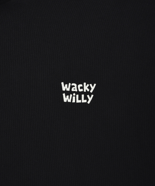 Wacky WiLLy(ワッキーウィリー)の「ワキウィリーサインロゴフードブラック(パーカー・レディース・その他・MEDIUM/LARGE/X-LARGE/SMALL)」の5枚目の写真