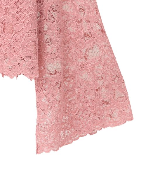 Tiara（ティアラ）の「ハイネックレースブラウス（シャツ/ブラウス・レディース・ピンク/ブルー/アイボリー・FREE）」の19枚目の写真