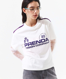 PDC UNIFORM SEE THROUGH LAYERED SLEEVE WHITE