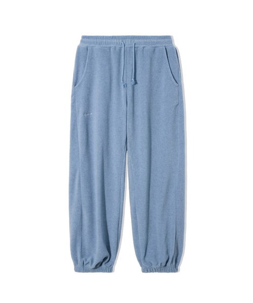 RENSE(レンセ)の「Melange Fleece Pintuck Pants Gray Blue(スウェットパンツ・レディース・その他・FREE)」の5枚目の写真