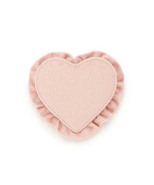 gelato pique(ジェラートピケ)の「ベロアハート型ミラー(手鏡/メイクミラー・レディース・ピンク・F)」の3枚目の写真