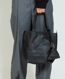 SVEC（シュベック）の「シボ ポーチトートバッグ（トートバッグ）」