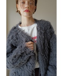 TRUNC | Fluffy Ribbon Cardigan / フラッフィーリボンカーディガン(カーディガン/ボレロ)