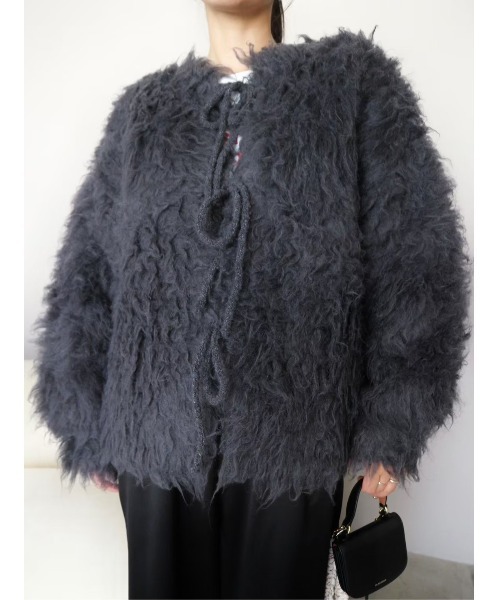 Fluffy Ribbon Cardigan / フラッフィーリボンカーディガン