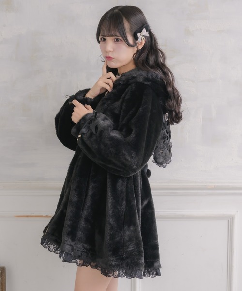 ROJITA（ロジータ）の「リボン付ファークリップセット（バレッタ/ヘアクリップ・レディース・ブラック/マルチ/ホワイト・FREE）」の22枚目の写真