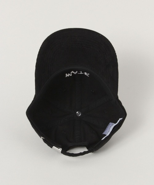 RAGEBLUE（レイジブルー）の「EMBROIDERED CORDUROY CAP / コーデュロイ刺繍キャップ（キャップ・メンズ・ダークブラウン/ワインレッド/ブラック・FREE）」の7枚目の写真