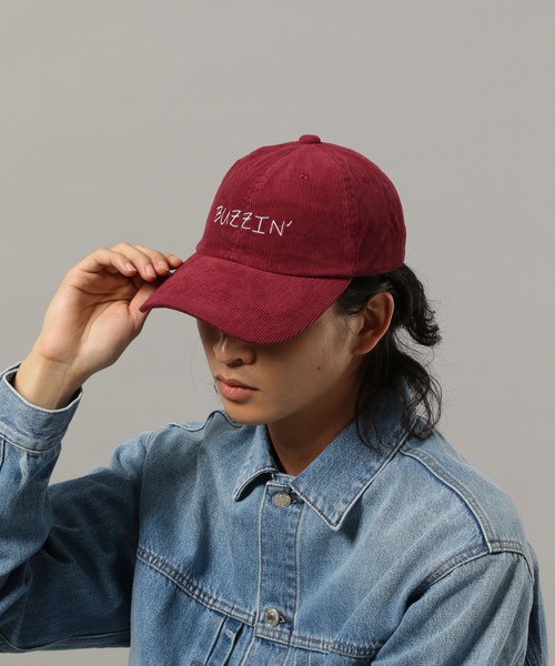 RAGEBLUE（レイジブルー）の「EMBROIDERED CORDUROY CAP / コーデュロイ刺繍キャップ（キャップ・メンズ・ダークブラウン/ワインレッド/ブラック・FREE）」の20枚目の写真