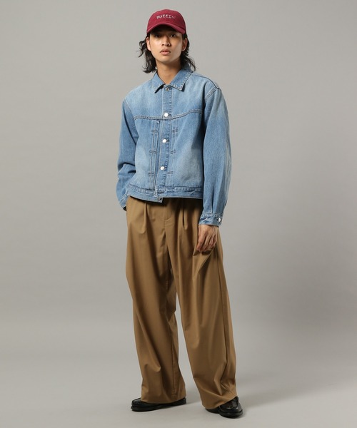 RAGEBLUE（レイジブルー）の「EMBROIDERED CORDUROY CAP / コーデュロイ刺繍キャップ（キャップ・メンズ・ダークブラウン/ワインレッド/ブラック・FREE）」の21枚目の写真