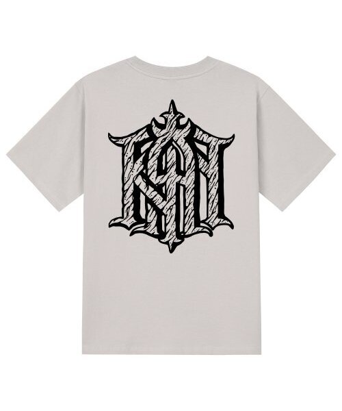 KAN6312(カン6312)の「KTC0177 オールドカン 半袖Tシャツ - ベージュ(Tシャツ/カットソー・メンズ・その他・MEDIUM/LARGE/X-LARGE/SMALL)」の1枚目の写真