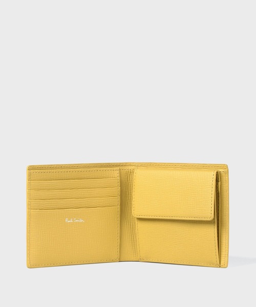 Paul Smith(ポールスミス)の「メタルクロップドロゴ 2つ折り財布【553441 P180】(財布・メンズ・ブラック/ダークグリーン/ネイビー/イエロー・FREE)」の12枚目の写真