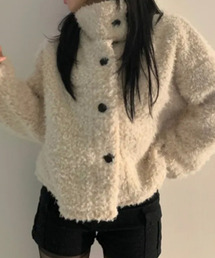 ハイネック ファージャケット