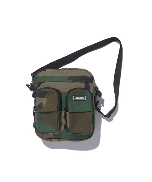 XLARGE（エクストララージ）の「CANVAS TACTICAL SHOULDER BAG（ショルダーバッグ・メンズ・ブラック/グレー/カモフラージュ・ONE SIZE）」の3枚目の写真