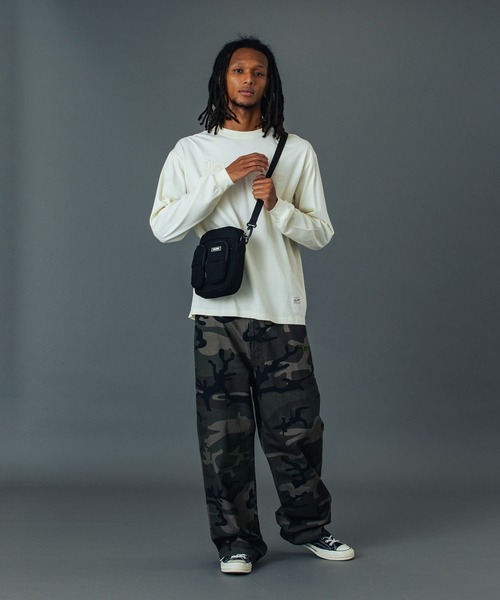 XLARGE（エクストララージ）の「CANVAS TACTICAL SHOULDER BAG（ショルダーバッグ・メンズ・ブラック/グレー/カモフラージュ・ONE SIZE）」の8枚目の写真