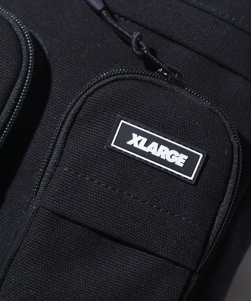 XLARGE（エクストララージ）の「CANVAS TACTICAL SHOULDER BAG（ショルダーバッグ・メンズ・ブラック/グレー/カモフラージュ・ONE SIZE）」の11枚目の写真