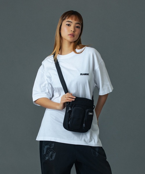 XLARGE（エクストララージ）の「CANVAS TACTICAL SHOULDER BAG（ショルダーバッグ・メンズ・ブラック/グレー/カモフラージュ・ONE SIZE）」の14枚目の写真