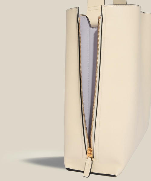 ROPE'（ロペ）の「【E'POR】Y BAG Shoulder Medium【軽量】（ショルダーバッグ・レディース・キナリ/ライトグレー・FREE）」の10枚目の写真