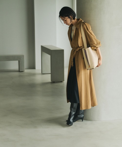 ROPE'（ロペ）の「【E'POR】Y BAG Shoulder Medium【軽量】（ショルダーバッグ・レディース・キナリ/ライトグレー・FREE）」の21枚目の写真