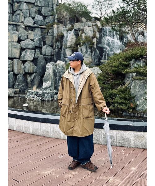 ANGLAN(アングラン)の「Rigid Indigo Denim Balloon Pants - Dark Blue(デニムパンツ・メンズ・ネイビー・FREE/1/2)」の20枚目の写真