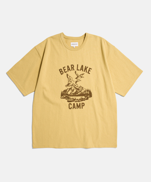 ESPIONAGE(エスピオナジ)の「ダックキャンプ ヘビーウェイト Tシャツ ヴィンテージ イエロー(Tシャツ/カットソー・レディース・その他・MEDIUM/LARGE/X-LARGE)」の1枚目の写真