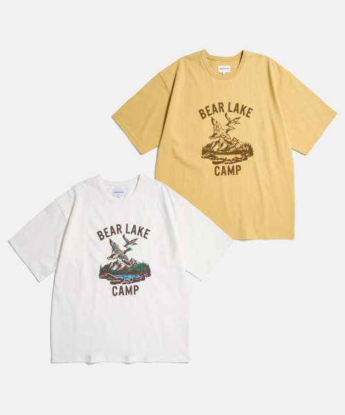 ESPIONAGE(エスピオナジ)の「ダックキャンプ ヘビーウェイト Tシャツ ヴィンテージ イエロー(Tシャツ/カットソー・レディース・その他・MEDIUM/LARGE/X-LARGE)」の3枚目の写真